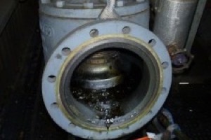 coker turnaround support, leaking valve