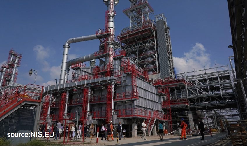 NIS/Gazprom NEFT Panchevo Refinery in Serbia Coker Construction 2018