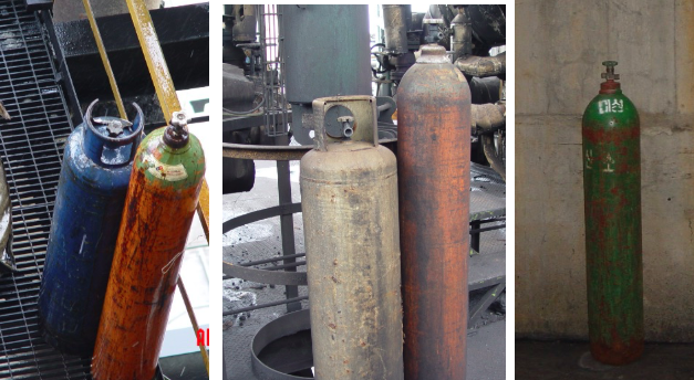 Cutting torch assemblies and compressed gas cylinders are a very common items in the refinery unit. They also pose an extreme safety threat. 